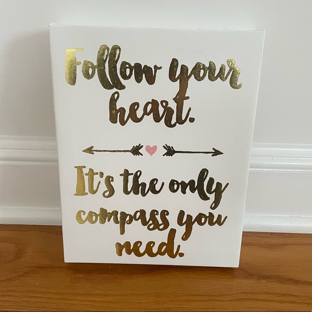 Inspirational Words Canvas Art